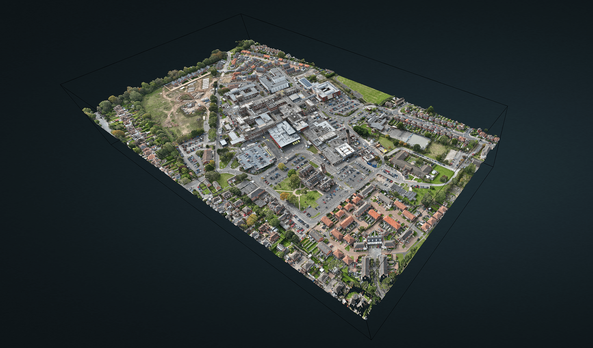 Commercial building pointcloud